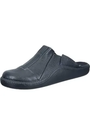 Josef Seibel Clogs Hausschuh aus echtem Leder schwarz 49 EU