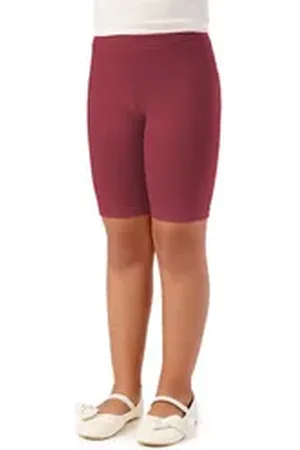 Merry Style Leggings Mädchen Kurze Hose Radlerhose MS10-227 (1-tlg) aus Baumwolle rot 128