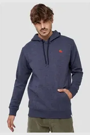 Mikon Kapuzensweatshirt im zeitlosen Design blau XL
