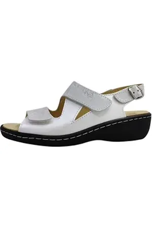 Belvida Sandale Plateausandale weiß 40 EU