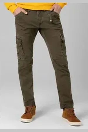 Timezone Cargohose Hose Regular Fit mittlere Bundhöhe Slim Legs Regular RogerTZ schwarz 33