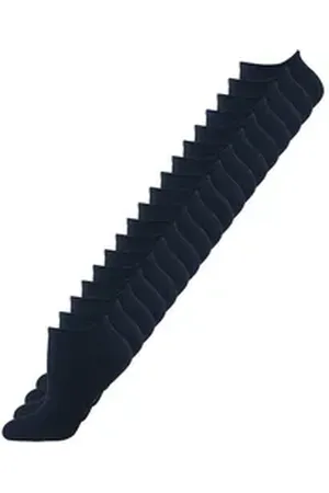Nur Die Sneakersocken Baumwolle (18-Paar) Sneaker-socken füsslinge füßlinge schwarz 35-38