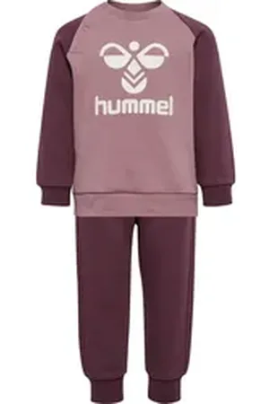 Hummel Jogginganzug HUMMING CREWSUIT (2-tlg), für Kinder lila 56