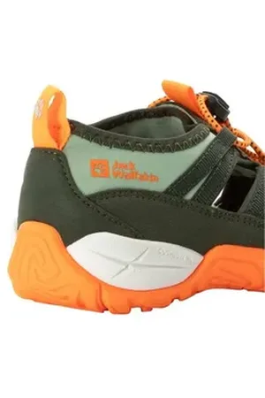 Jack Wolfskin VILLI SANDAL K Sandale grün 32 EU