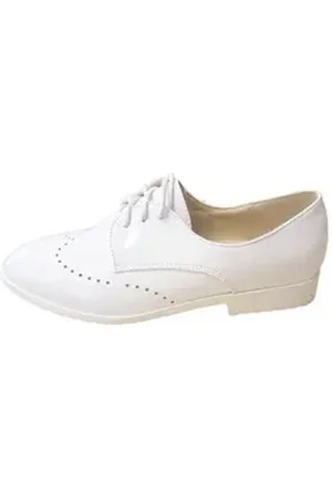 familytrends Schnürschuh mit klassischem Lochmuster weiß 30 EU