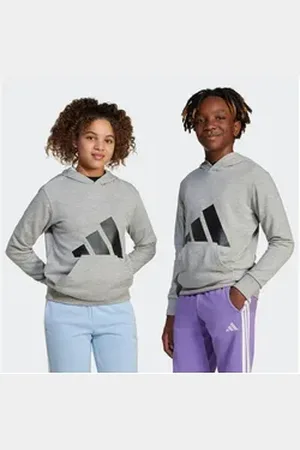 adidas Sportswear Kapuzensweatshirt J BL FT HD 280 grau 152