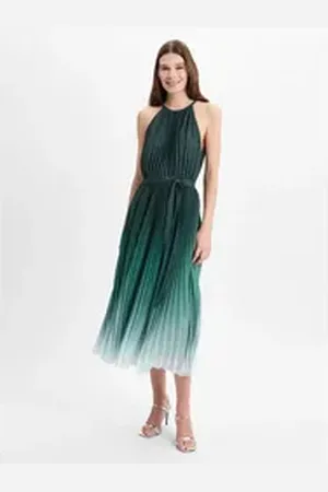 Ambiance A-Linien-Kleid grün 38