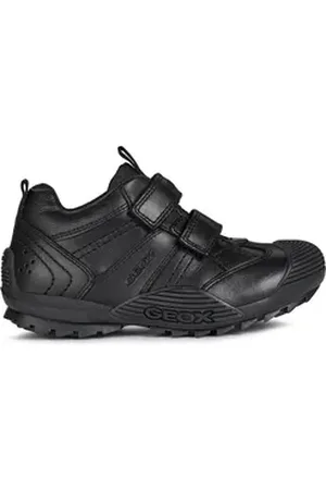 Geox Klettschuh, Sneaker, Kommunionsschuh mit praktischem Klettverschluss schwarz 24 EU