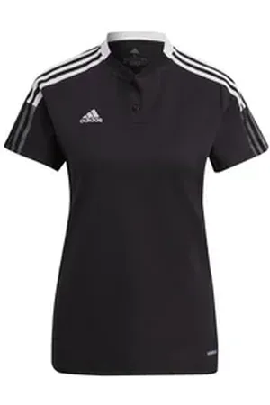 adidas Performance Poloshirt Performance Tiro 21 COACH Poloshirt Damen Baumwolle schwarz 2XS