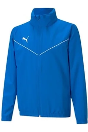 PUMA Regenjacke teamRISE Allwetterjacke Kids Regenjacken Atmungsaktivität blau 110