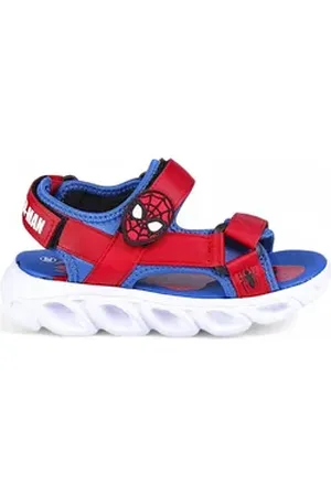 SPIDERMAN Marvel Sandale Jungen Sport Sandalen mit Klettverschluss Gr. 24 - 31 blau 24 EU