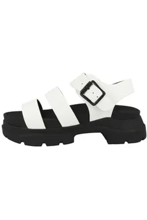 QS by s.Oliver 5-28701-20 Damen Sandale weiß 41 EU