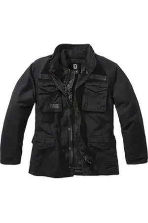 Brandit Brandit Funktionsjacke Kids M65 Giant Jacket schwarz 146/152