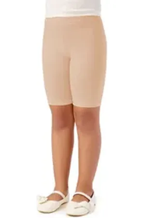 Merry Style Leggings Mädchen Kurze Hose Radlerhose MS10-227 (1-tlg) aus Baumwolle braun 140