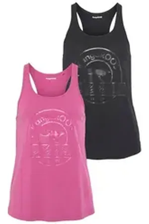 KangaROOS Sporttop (2-tlg) schwarz 42