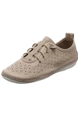 Cosmos Schnürschuh beige 41 EU