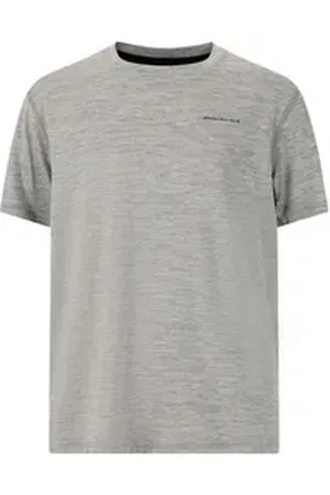 Endurance Funktionsshirt Abdon mit 4-Wege-Stretch und Reflektoren grau 140