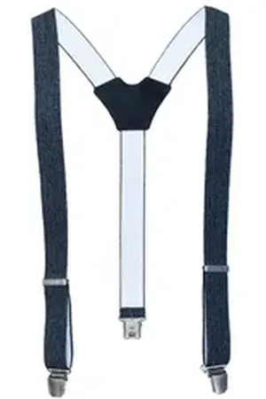 Lloyd Men’s Belts Hosenträger casual Lederrückenteil und Clips grau