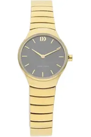 Danish Design Quarzuhr Damenuhr IV66Q1293 Jolie Gold Anthracite Edelstahl, (1-tlg)