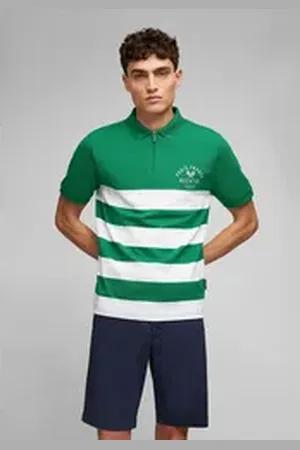 Daniel Hechter Poloshirt (1-tlg) aus schnelltrocknendem Baumwoll-Mix grau XL