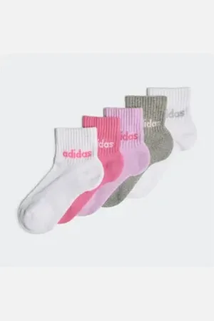 adidas Performance Funktionssocken KIDS LIN ANK 5P (5-Paar) lila|weiß XS (34/36)