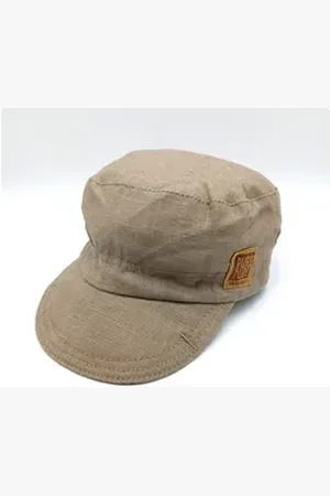 pure pure Jerseymütze Kids Leinen Schirmcap dune 53