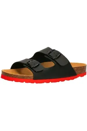 LICO Pantolette Bioline Kids Pantolette rot|schwarz 28 EU