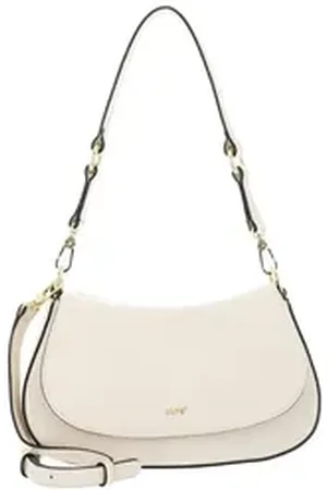 Abro+ Umhängetasche Shoulderbag Lya, aus echtem Rindsleder beige