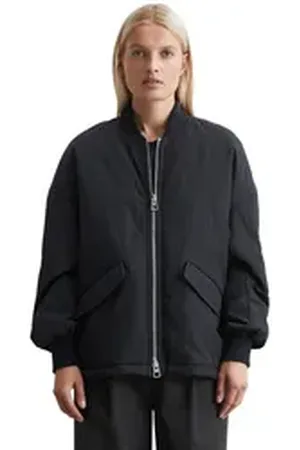 Marc O’ Polo Outdoorjacke aus Crinkle-Nylon blau 40
