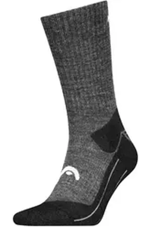 Head Wandersocken HIKING WARM LONG CREW 1P Zonenpolsterung für zusätzlichen Komfort grau 39-42
