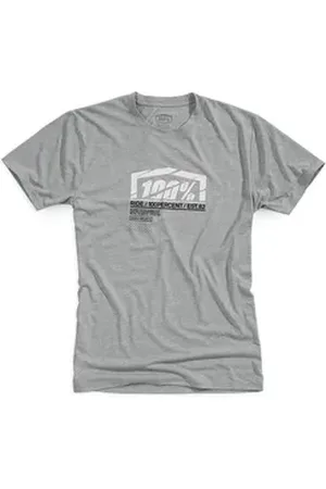 100% T-Shirt Assent Tech T-Shirt - Grau (1-tlg) grau