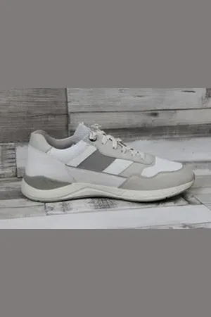 QS by s.Oliver Herren Schnürschuh beige-weiß 44 Schnürschuh 44