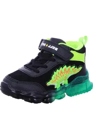 Bull Boys Stegosauro Klettschuh echtes Leder schwarz 26 EU