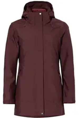 Vaude Outdoorjacke Womens Idris 3in1 Parka II - Doppelmantel mit Fleece-Innenjacke braun 38