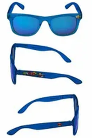 Brawl Stars Sonnenbrille für Kinder – Coole Sonnenbrille für kleine Fans blau Dünne Rahmen