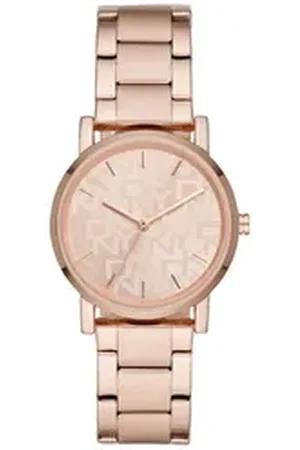 DKNY Quarzuhr Edelstahl goldfarben