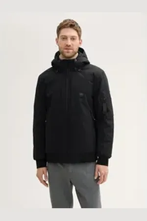 TOM TAILOR Denim Steppjacke schwarz XXL