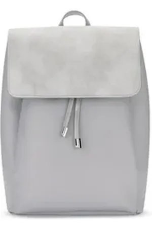 Expatrié Rucksack ESTELLE Rucksack Damen, Tagesrucksack, Viele Fächer, Wasserabweisend braun|grau
