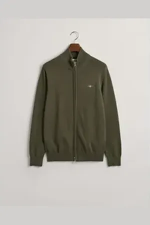 GANT Strickjacke grün M
