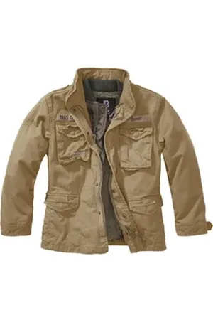 Brandit Brandit Funktionsjacke Kids M65 Giant Jacket braun 170/176