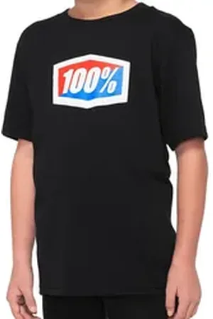 100% T-Shirt Official Youth T-Shirt - black (1-tlg) schwarz