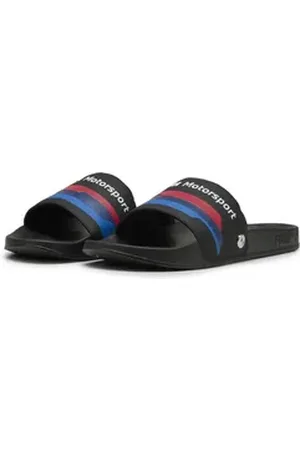 PUMA BMW M Motorsport Logo Leadcat 2.0 Slides Erwachsene Sandale schwarz 38 EU