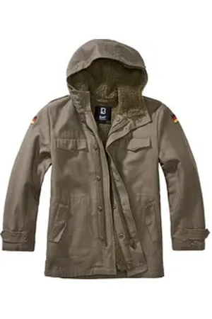 Brandit Brandit Funktionsjacke Kids Bw Parka grün 158/164