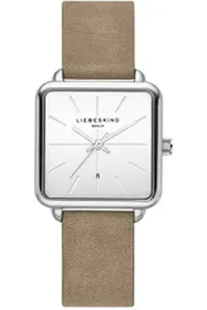 liebeskind Quarzuhr Echtleder braun