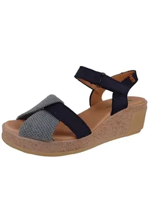 El Naturalista N5038 Leaves Keil Ocean Sandale blau 40 EU