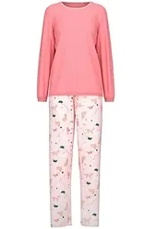 Calida Pyjama Dog Dreams Damen (2 tlg) rosa S (40/42)