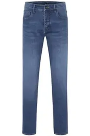 Polo Sylt Slim-fit-Jeans im leicht verwaschenen Look blau 36/32