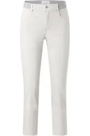 Angels 5-Pocket-Jeans Jeans Cici crop slit sporty (1-tlg) grau 36