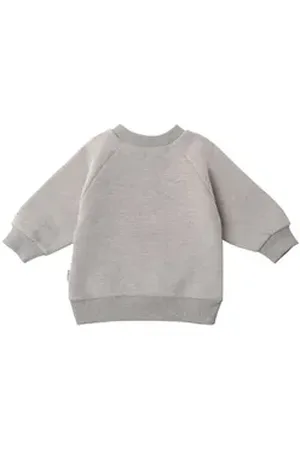 LILIPUT Sweatanzug Tiger, Sweatshirt und Hose grau 74/80