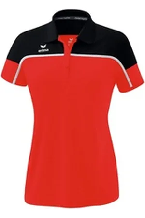 Erima Poloshirt CHANGE by Poloshirt Damen rot|schwarz 42
